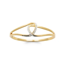Bracelet Jonc femme fantaisie plaqué or Maison de la Bijouterie UWZZ3V6Y