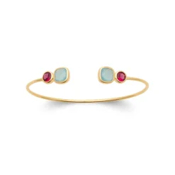 Bracelet Jonc femme fantaisie plaqué or Maison de la Bijouterie UW340Y5V
