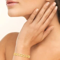 Bracelet Jonc femme fantaisie plaqué or Maison de la Bijouterie UYYZ335V