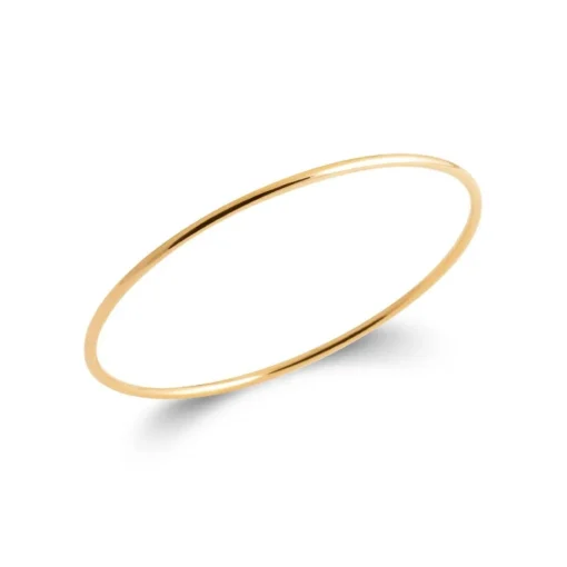 Bracelet jonc femme plaqué or collier simple - U056ZY6Y