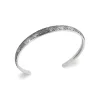 Bracelet Jonc ouvert fantaisie homme argent - VYZWWU6Y
