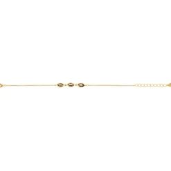 Bracelet Kira Doré & Quartz Fumé