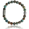 Bracelet Lauren Steven Design ML066 - Bracelet En Pierre Naturelle Pierre de Phoenix Homme