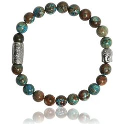 Bracelet Lauren Steven Design ML066 - Bracelet En Pierre Naturelle Pierre de Phoenix Homme