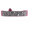Bracelet Les Interchangeables A36476 - Bracelet Tissu Rouge Cristaux de haute qualité Femme