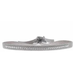 Bracelet Les Interchangeables A31468 - Bracelet Tissu Marron Cristaux de haute qualité Femme