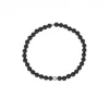 Bracelet Les Interchangeables A59653 - Perle Serti Fleur Noir Femme