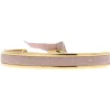 Bracelet Les Interchangeables A43041 - Jonc ruban Interchangeables 4mm Beige Rose Femme