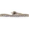 Bracelet Les Interchangeables A37646 - Ultra Fine Rocks Marron Glace Clair Cristal Femme