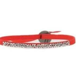 Bracelet Les Interchangeables A37070 - Ultra Fine Rocks Corail Cristal Femme