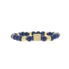 Bracelet Les Interchangeables A58783 - Perle Forme Carrée Marine Femme