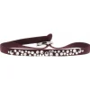 Bracelet Les Interchangeables A36970 - Bracelet Tissu Acier Rouge Femme