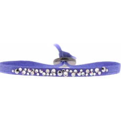 Bracelet Les Interchangeables A38216 - Bracelet Tissu Acier Bleu Femme