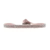 Bracelet Les Interchangeables A888 - FABRIC Beige Rose Cristal Femme