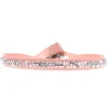 Bracelet Les Interchangeables A34984 - Bracelet Tissu Rose Cristaux de haute qualité Femme