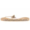 Bracelet Les Interchangeables A35040 - Bracelet Tissu Beige Cristaux de haute qualité Femme
