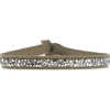 Bracelet Les Interchangeables A24925 - Bracelet Tissu Beige Cristaux de haute qualité Femme