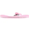 Bracelet Les Interchangeables A17654 - Bracelet Tissu Rose Cristaux de haute qualité Femme