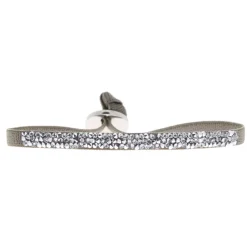 Bracelet Les Interchangeables A37043 - Ultra Fine Rocks Kaki Fonce Femme