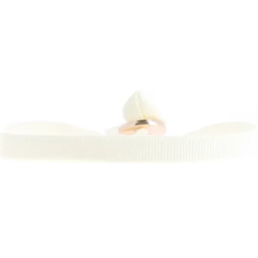 Bracelet Les Interchangeables A50379 - Ruban 6mm Crème Femme