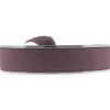 Bracelet Les Interchangeables A47608 - Jonc Ruban Interchangeables 12mm Bordeaux Femme