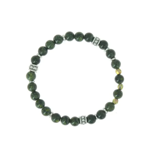 Bracelet Les Interchangeables A59364 - Bobo Chic Kaki Fonce Femme