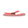 Bracelet Les Interchangeables A49637 - FABRIC Corail Clair Cristal Femme