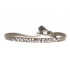 Bracelet Les Interchangeables A36964 - Bracelet Tissu Acier Vert Femme