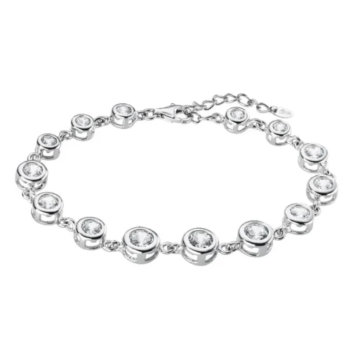 Bracelet Lotus Silver Pure Essentiel LP1787-2-1 - Bracelet Argent Serti Femme