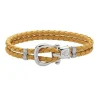Bracelet Paul Hewitt PH-FSH-L-S-CA - Acier PHINITY Cuir Moutarde