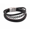 Bracelet Redskins Bijoux 285512 - Homme avec Chaîne Gourmette en Acier