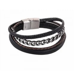 Bracelet Redskins Bijoux 285512 - Homme avec Chaîne Gourmette en Acier