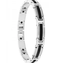 Bracelet ROCHET B461081 - Bracelet Versus Bicolore Homme