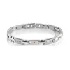 Bracelet Sector SLI57 - Bracelet Gourmette bicolore Homme
