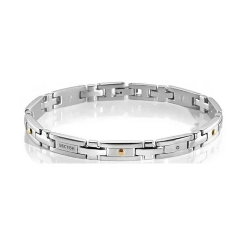 Bracelet Sector SLI57 - Bracelet Gourmette bicolore Homme