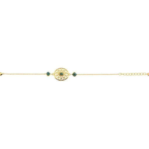 Bracelet Stella Doré & Turquoise