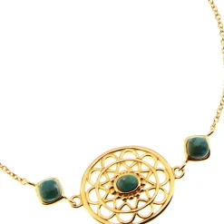 Bracelet Stella Doré & Turquoise