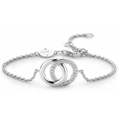 Bracelet Ti Sento 2790ZI - Bracelet Anneaux entrelacés Argent Femme