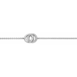 Bracelet Ti Sento 2790ZI - Bracelet Anneaux entrelacés Argent Femme