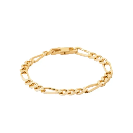 Chaine figaro 1-3 plaqué or homme Maison de la Bijouterie Y33Y00YZ