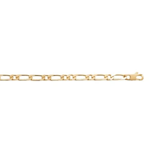 Chaine figaro 1-1 plaqué or homme Maison de la Bijouterie 7mm Y3ZYY0YZ