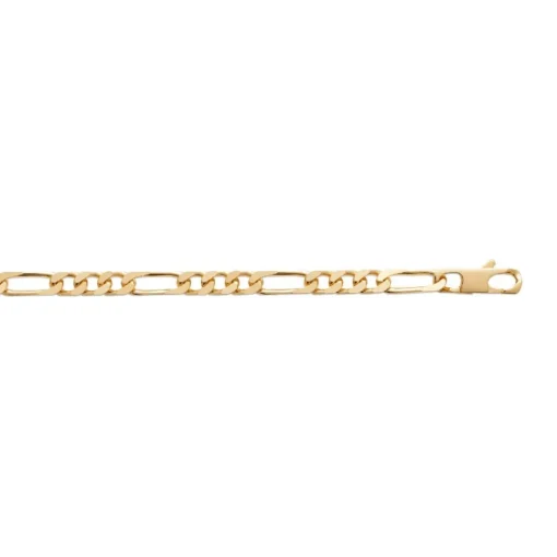 Chaine figaro 1-3 plaqué or homme Maison de la Bijouterie Y33Y00YZ