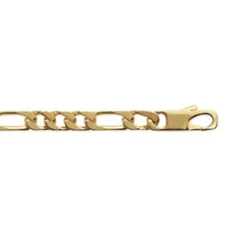 Chaine figaro 1-3 plaqué or homme Maison de la Bijouterie Y33Y00YZ