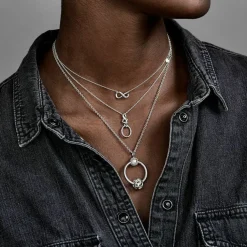 Chaîne Pandora Moments à Maille Forçat