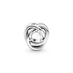 Charm Asymétrique et Perle Pandora - Argent 925/1000