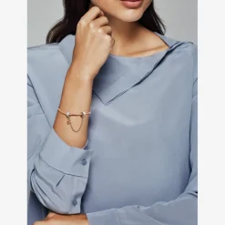 Charm Chaîne de Confort Pandora Signature O Couronné Pendant