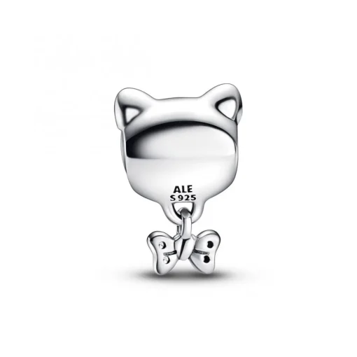 Charm chat et nœud scintillant