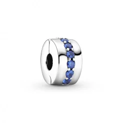 Charm Clip Éclat Bleu Pandora Colours