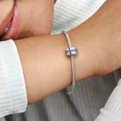Charm Clip Éclat Bleu Pandora Colours