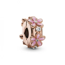 Charm Clip Espaceur Marguerite Rose Pandora Garden